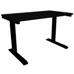 Zenox ZE-531207-BLACK 1.2米 人體工學文書枱 V.2 (固定高度) (黑色)